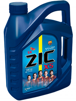 ZIC X5 10w40 4л Масло моторное