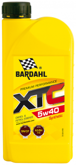 Bardahl XTC 5W-40 API SN/CF 1л Масло моторное 36161