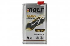 ROLF TRANSMISSION PLUS 75W-90 GL-4/GL-5 1л (синт) Трансмиссионное масло