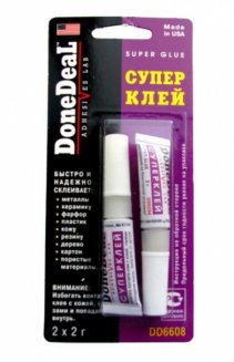 Done Deal 6608 Суперклей (2шт*2г)