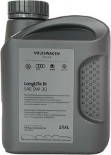 VAG Longlife III 0W-30 синтетическое 1 л G R52195M2 Моторное масло