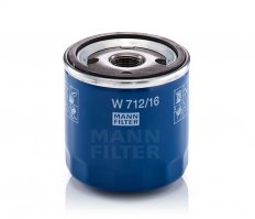 MANN FILTER W 712/16 Фильтр масляный