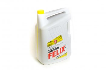 Антифриз Felix G12 желтый 10л