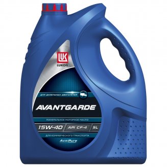 LUKOIL AVANTGARDE экстра SAE CH-4/CG-4/SJ 15w40 5л Масло моторное