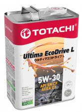 TOTACHI Ultima EcoDrive L 5w30 SN/CF 4л (старая номенклатура) Масло моторное