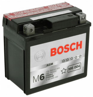 BOSCH Moto Аккумуляторная батарея 30А 4Ah 0 092 M60 040