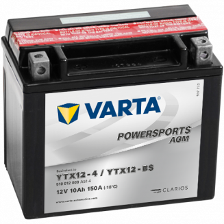 VARTA AGM Moto 510012009 10Ah 150A Аккумуляторная батарея