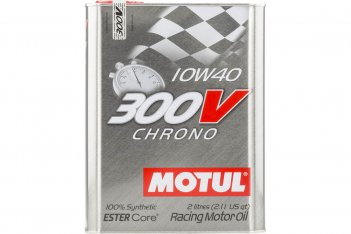 Motul 300V 10w40 Chrono Ester 100% 2л Масло моторное