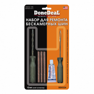 Done Deal 0324 набор для ремонта бескамерных шин