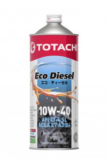 TOTACHI Eco Diesel CK-4/CJ-4/SN 10W40 1л п/с Масло моторное