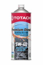 TOTACHI Premium Diesel Engine Oil CJ-4/SM 5W40 1л син Масло моторное