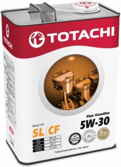 TOTACHI Fine Gasoline Oil SL/CF 5W30 4л мин Масло моторное
