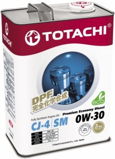 TOTACHI Eco Diesel CJ-4/SM 0W30 4л Масло моторное