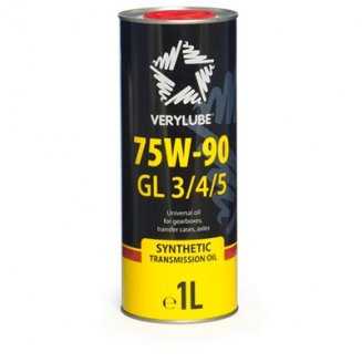 VERYLUBE 75w90 1л Трансмиссионное масло