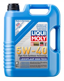 LIQUI MOLY 2328/8029 Leichtlauf High Tech А3/В4 5W-40 5л Масло моторное