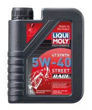 LIQUI MOLY 2592 Street Race 4T SM 5W-40 1л Масло моторное