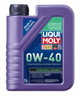 LIQUI MOLY 1922/9514 Synthoil Energy 0w40 1л Масло моторное
