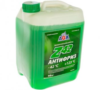 AGA Z42 G12++ 10л Антифриз Зеленый