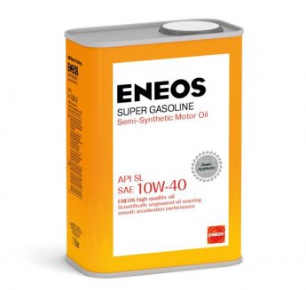 ENEOS Super Gasoline 10W40 SL Масло моторное 1л