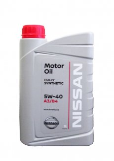Nissan 5w40 синт.1л Масло моторное