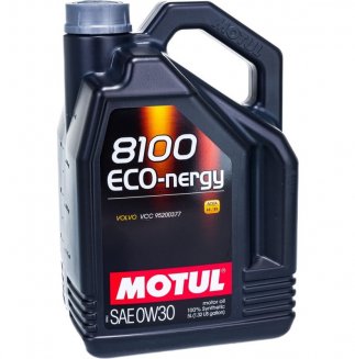 MOTUL Eco-nergy 0w30 100% синттетик 5л.