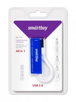 SmartBuy Универсальный картридер (SBR-717-K)
