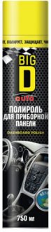 BIG D 242975 Полироль для приборной панели (яблоко) 750мл