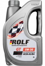 ROLF GT SAE 5W-30 SN/CF (синт) 4л (пластик) Масло моторное