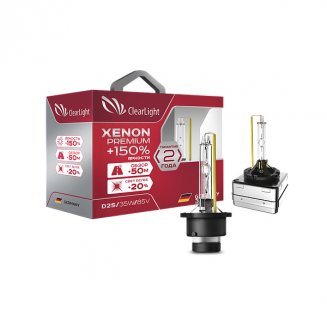 Clearlight Лампа ксенон. Premium +150% D3S
