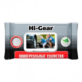 Hi-Gear 5608 Салфетки универсальные 60шт.