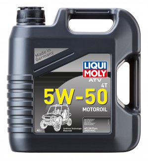 LIQUI MOLY 20738 HC-син ATV 4T 5w50 SN MA2 4л Масло моторное