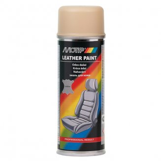 MOTIP Leather &amp; Vinil Paint Эмаль - Краска для кожи Бежевая 200мл 04234