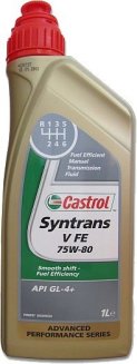 Castrol Syntrax V FE 75w80 GL-4+ Трансмиссионное масло 1л.
