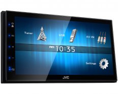 JVC KW-M14 2DIN USB Мультимедиа Ресивер 6,8", 2RCA, укороченная база