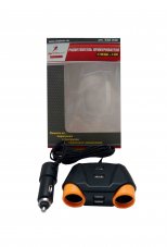 NovaBright 532240 Разветвитель прикуривателя +2USB