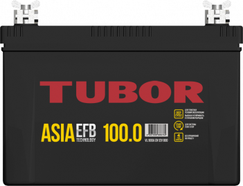 Аккумулятор TUBOR Asia EFB 6CT-100.0 9000A B00