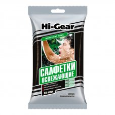 Hi-Gear 5583 Салфетки Wet Wipes 25шт