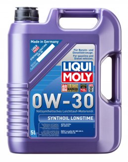 LIQUI MOLY 8977 синт. Synthoil Longtime CF/SM A3/B4 0w30 5l Масло моторное