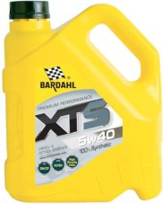 Bardahl XTS 5w40 Масло моторное 4л 36892