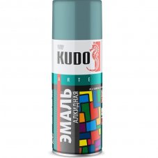 KUDO KU-10114 Эмаль универсальная СЕРО-ГОЛУБОЙ 520мл