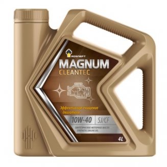 Rosneft Magnum Cleantec 10w40 4л Масло моторное