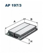 FILTRON AP 197/3 (C 28 040) Фильтр воздушный