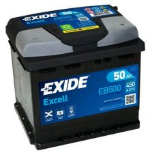 EXIDE EB500 Аккумулятор EXCELL 50Ah 450A ETN0 о.п.