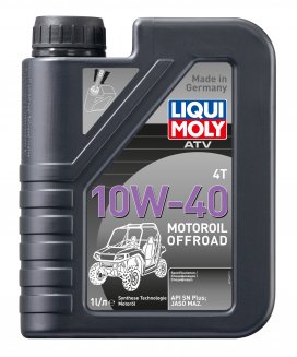 LIQUI MOLY 7540/3013 10W40 ATV 4T SL/MA-2 1л Масло моторное