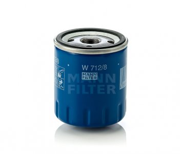 MANN FILTER W 712/8 Фильтр масляный