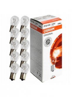 OSRAM Лампа гал P21W BA15S