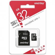 SmartBuy Micro SD Флеш-накопитель 32GB 10.0