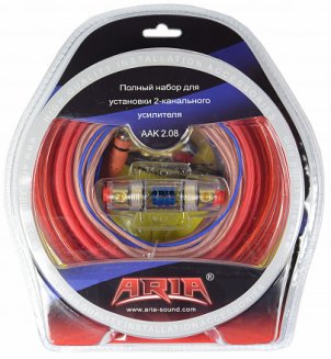 КИТ для подключения усилителя ARIA AAK 2.08