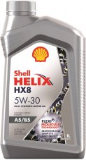Shell Helix Plus HX8 5w30 1л A5/B5 Масло моторное