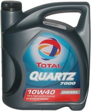 Total Quarts 7000 SAE 10w40 5л DIESEL Масло моторное